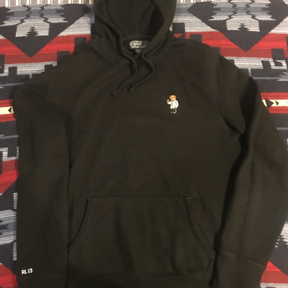 🔥 LIMITED🔥 Men’s Tuxedo Polo Teddy Bear Hoody